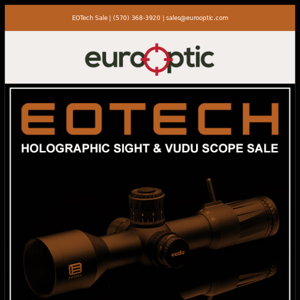 EOTech Holographic Sight & Vudu Scope Sale!