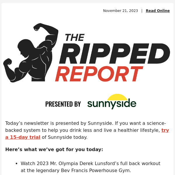 💪 Try Derek Lunsford’s Brutal Back Workout