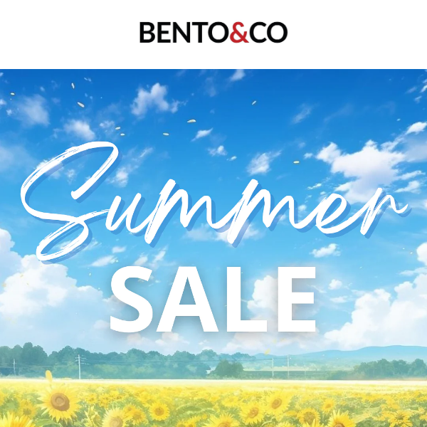 🌻 Summer Sale!