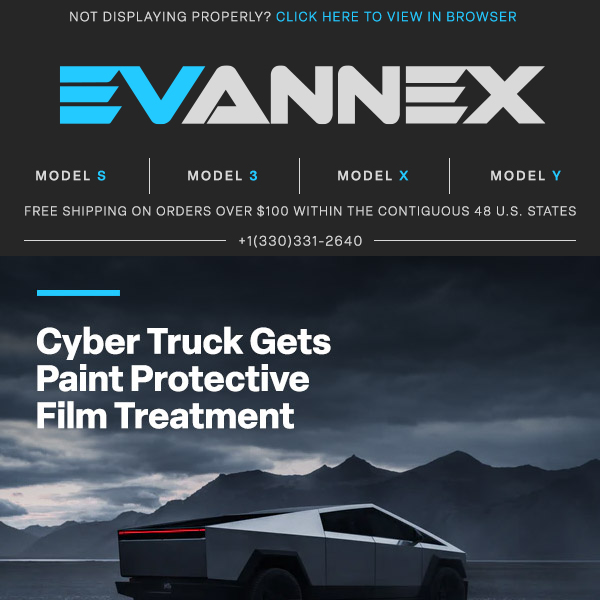 Tesla Model 3 Paint Protection Film – EVANNEX Aftermarket Tesla Accessories