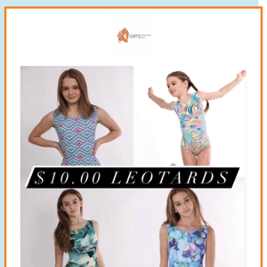 $10.00 Leotards!