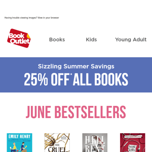 What were June's bestsellers? Glad you asked.