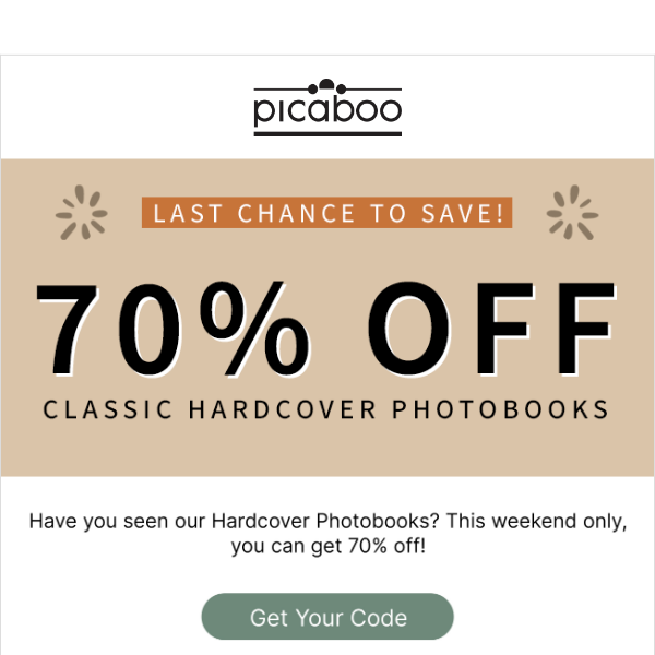 Custom Hardcover Photo Book - Picaboo