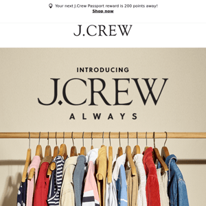 Introducing J.Crew Always, our new resale program