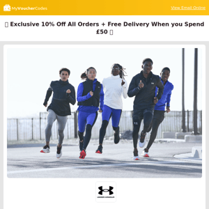 Under Armour Exclusive Extra 10% Off