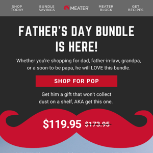 Treat Dad This Year With A Special Offer!