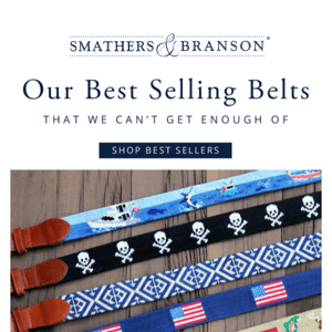 Our Best Selling Belts