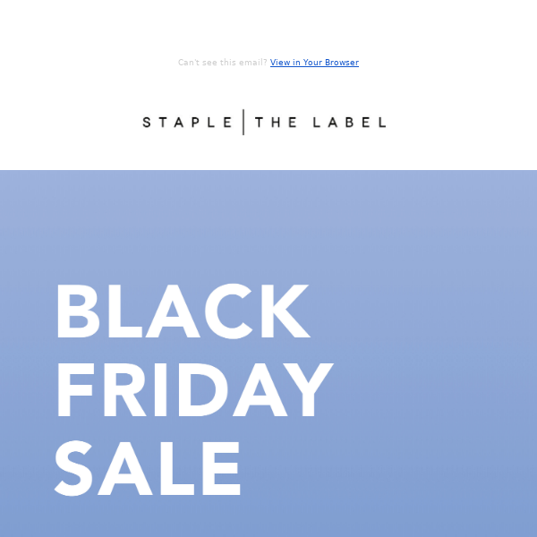 Black Friday Sale | 30% Off