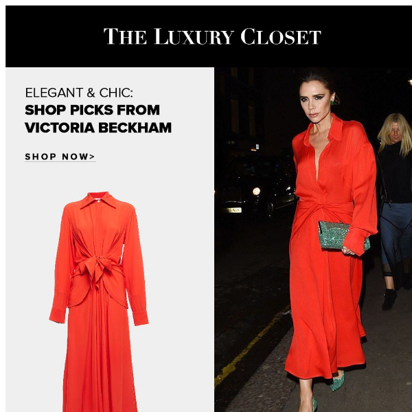 Elegant & Chic: Shop Picks from Victoria Beckham