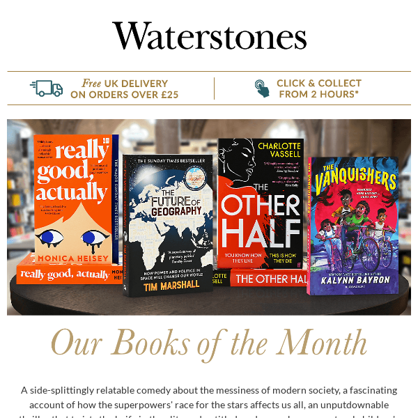 Our Books Of The Month For October