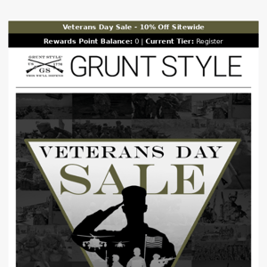 🚨 SALE ALERT: Veterans Get An Additional 20% Off