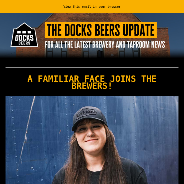 🍻 Exciting October Updates from Docks Beers: New Brewer, Birthday Bash & Winter Beers!