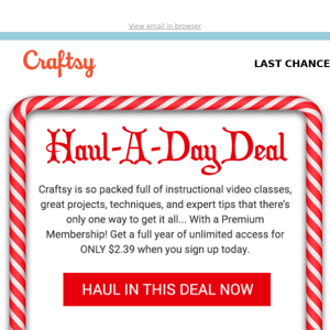 🎅  Hurry! Last Chance to get this deal before Santa Hauls it away.