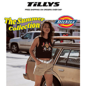 DICKIES → The Summer Collection + 30% Off Swim & Shorts