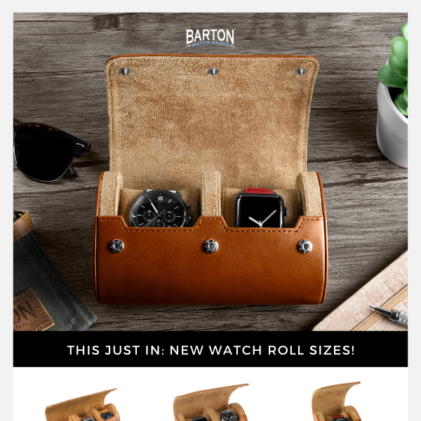 Tune out the Monday blues with Barton Watch Bands!