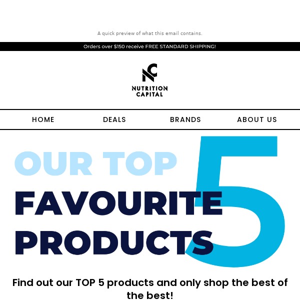 Our top 5 products picks are in!
