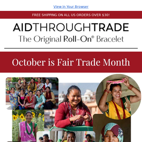 October is Fair Trade Month! 💕 Here's why it matters...