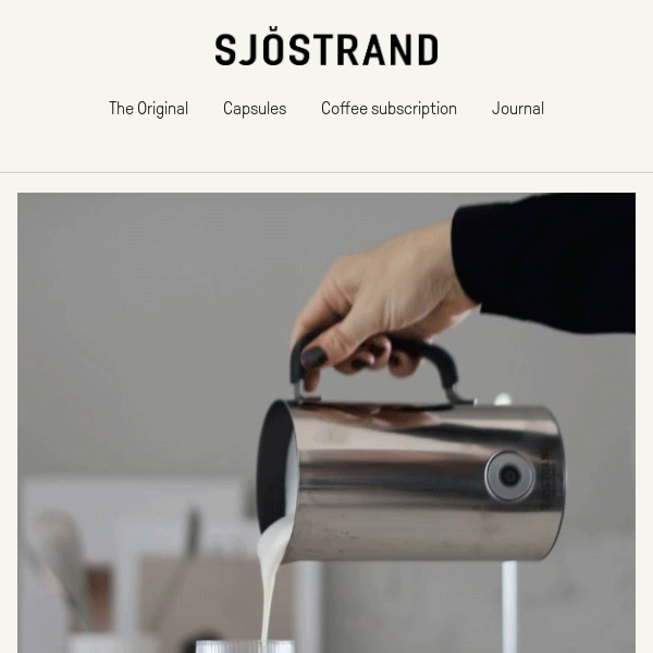 Sjöstrand Milk Frother