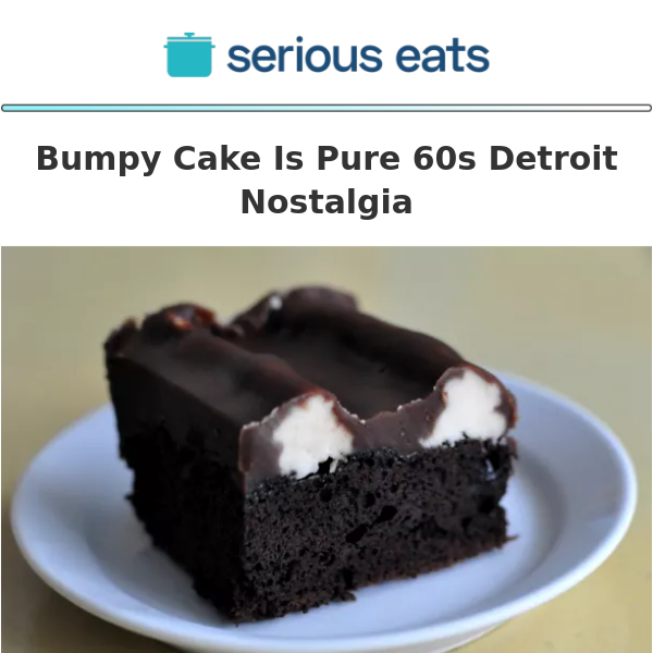 Bumpy Cake Is Pure 60s Detroit Nostalgia