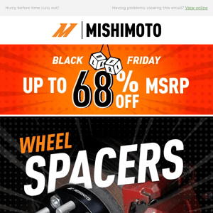 Deals of the Day - Wheel Spacers up to 36% OFF! 