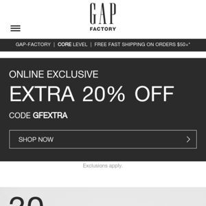 ✨ Flash deal alert: extra 20% off (48 hours only)