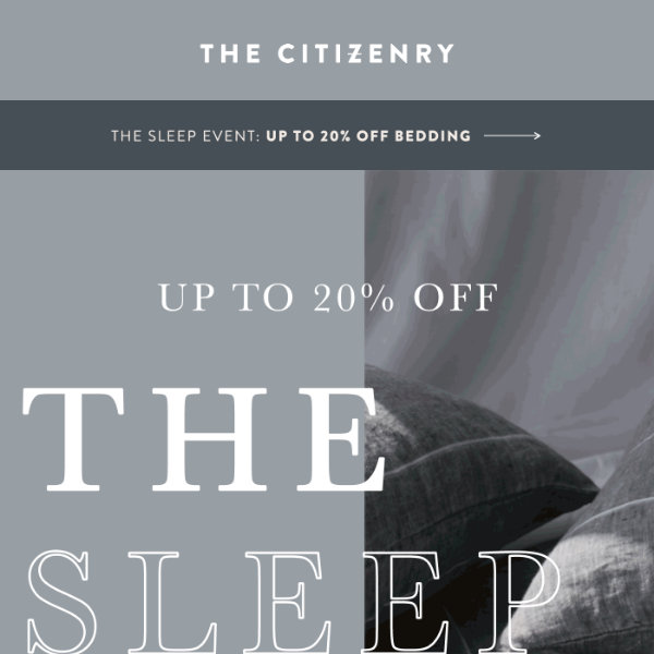 Now Open: The Sleep Event