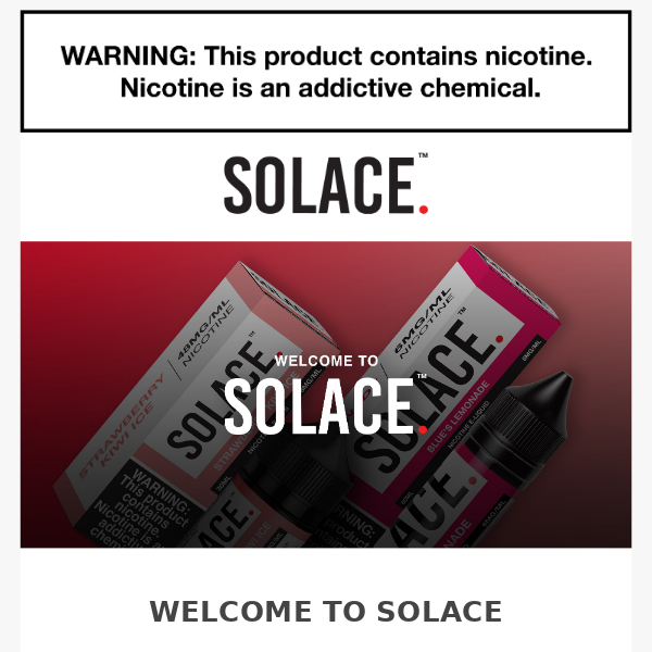 Welcome to Solace Vapor