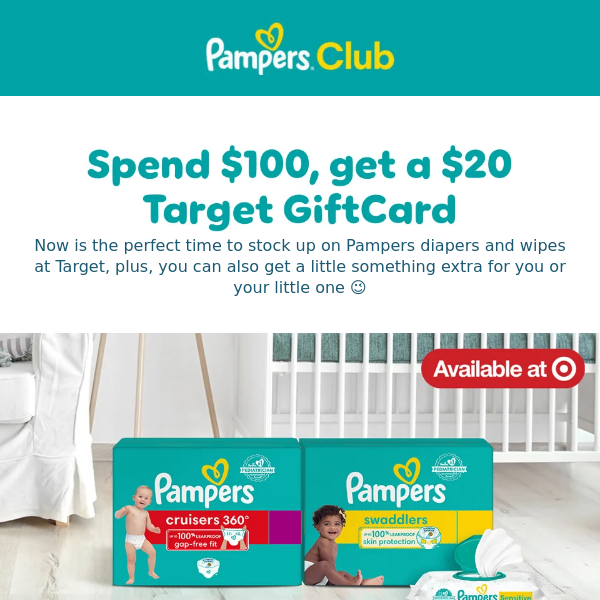 Get a FREE $20 Target GiftCard