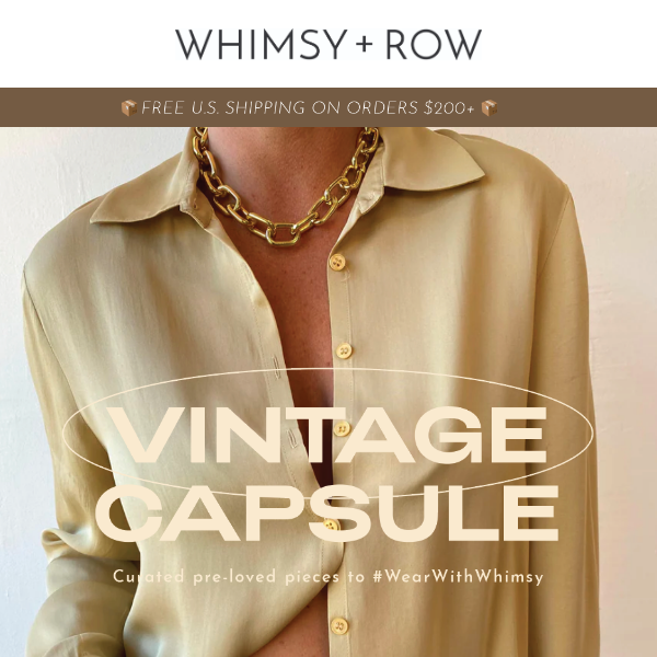 Vintage to #WearWithWhimsy