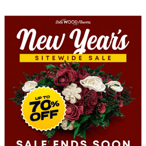 Bring in the New Year with Sola Wood Flowers