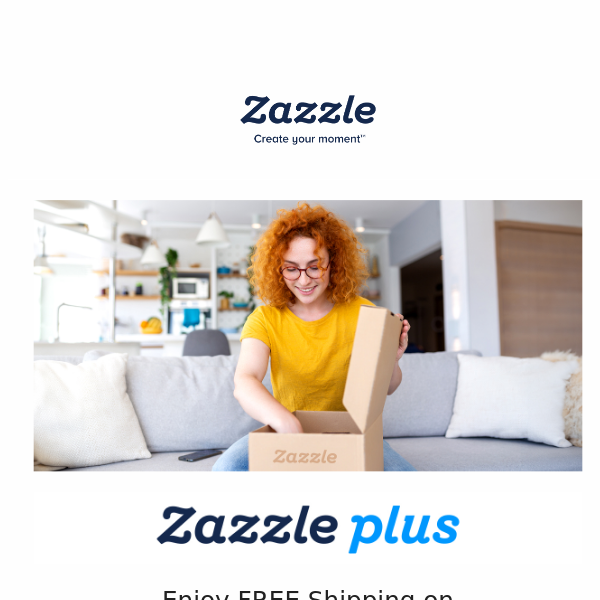 📢 Attention! FREE Shipping, Exclusive Offers & More with Zazzle Plus
