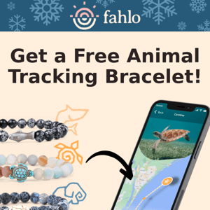 Get a FREE Animal Tracking Bracelet! 🐾