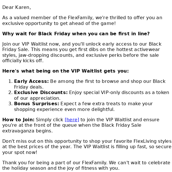 Unlock Black Friday Early Access!