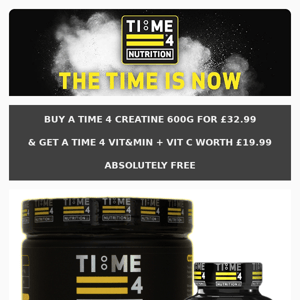 Check Out Our Creatine Promo While Stocks Last