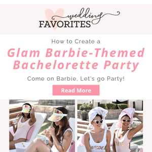 Bachelorette Party But Make It Barbie 💖