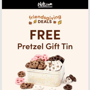  Open For Our FREE Pretzel Gift Tin 🥨