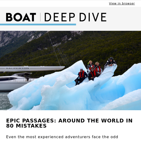 Epic passages: Around the world in 80 mistakes