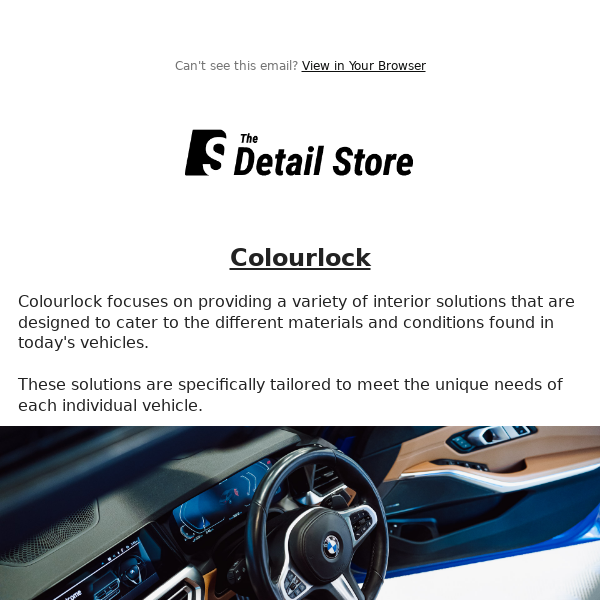 Colourlock @ The Detail Store