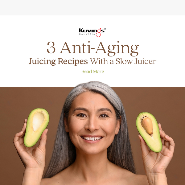 3 Anti-Aging Juicing Recipes With a Slow Juicer