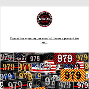 Custom License Plate Sale!