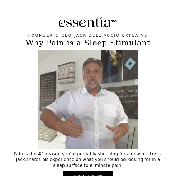 Is Your Pain Caused by the Mattress? It Might Be! Jack Explains.