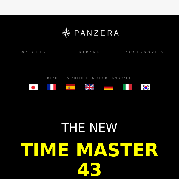 Time Master 43 Swiss Timepiece