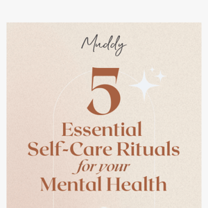 5 Self Care Rituals For A Happier You 🤩