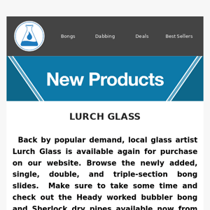 Lurch Glass is BACK! 🎉
