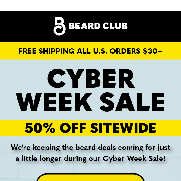Cyber Week is here!