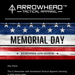 RE: Memorial Day Sale live now 