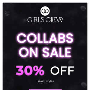 Our collabs are ✨ON SALE ✨