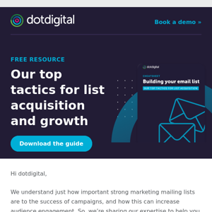 15 tactics for list acquisition and growth