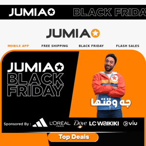 Everyday Is Black Friday With Jumia🖤Come Take A Peek And Order Your Needs Now With Free Delivery🚚😉