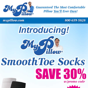 Announcing All-New MyPillow Product!